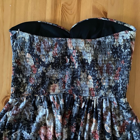 NWOT American Rag Floral Strapless Dress - Picture 4 of 16